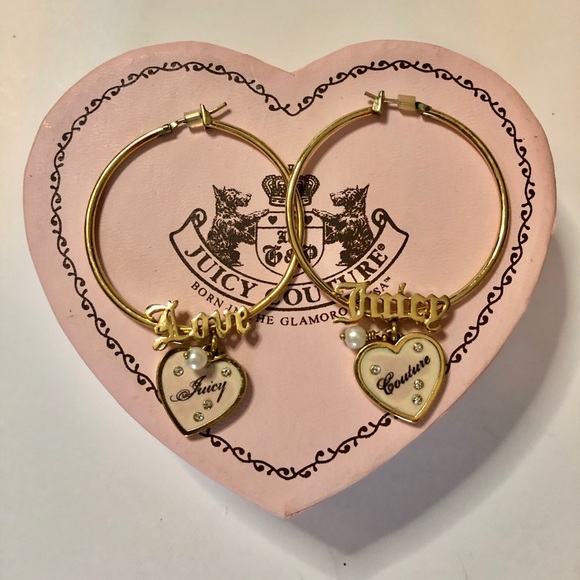 Juicy Couture Hoop Earrings - Picture 2 of 2
